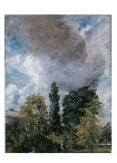 John Constable The Close, Salisbury china oil painting artist